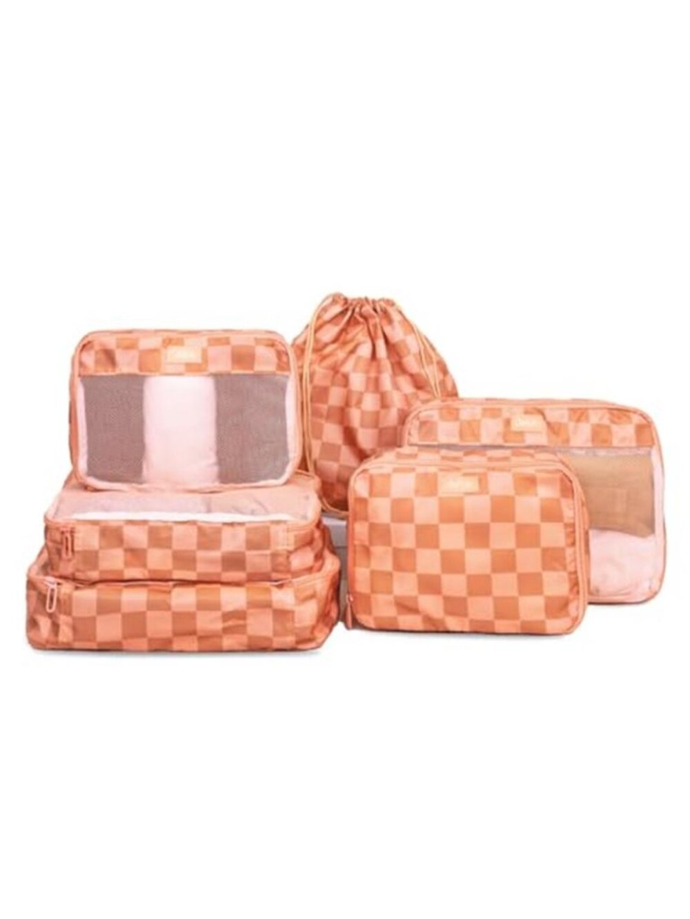 Packing Cubes Travel Organizer Set Luggage Compression Bags Carry On